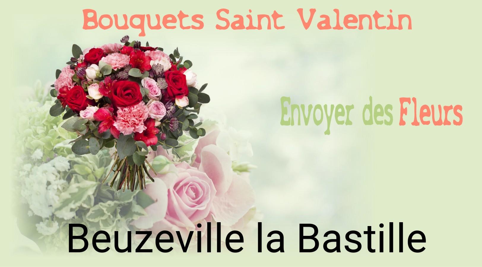 Roses de Saint-Valentin livrées à Beuzeville-la-Bastille